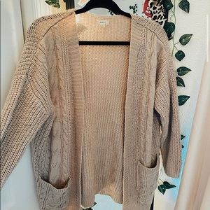 Brown Cardigan